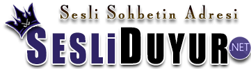 Sesliduyur.net, SesliChat, SesliSohbet, SesliSiteler